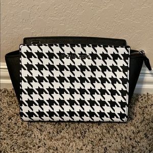 Michael Kors Black/White Retro crossbody